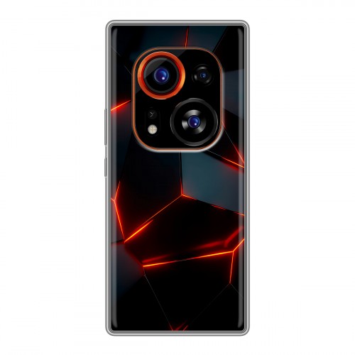 Дизайнерский силиконовый чехол для Tecno Phantom X2 Pro Яркие абстракции