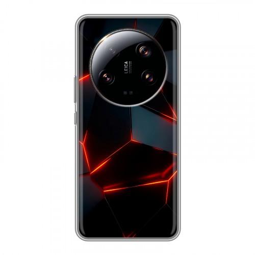 Дизайнерский силиконовый чехол для Xiaomi 13 Ultra Яркие абстракции