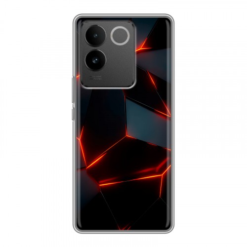 Дизайнерский силиконовый чехол для Vivo S17e Яркие абстракции