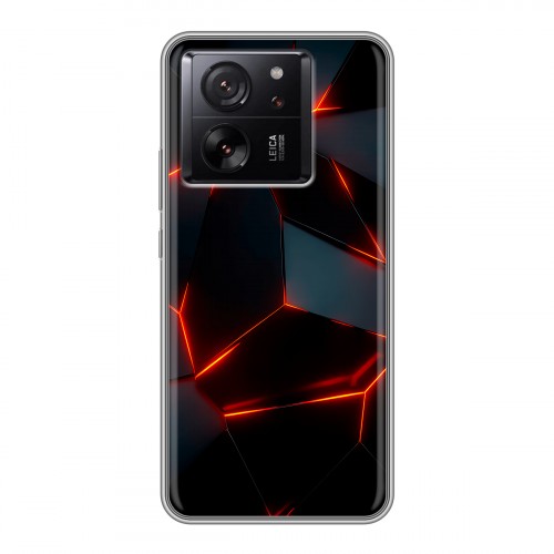 Дизайнерский силиконовый чехол для Xiaomi 13T Яркие абстракции
