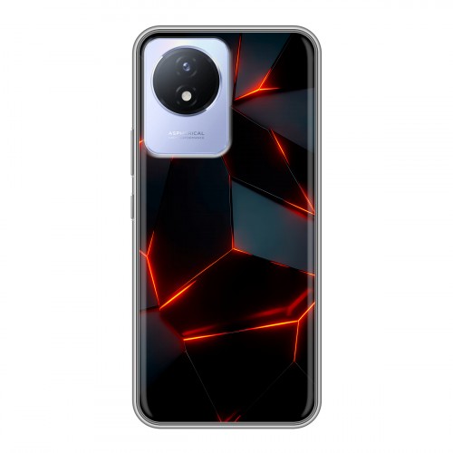 Дизайнерский силиконовый чехол для Vivo Y11 (2023) Яркие абстракции