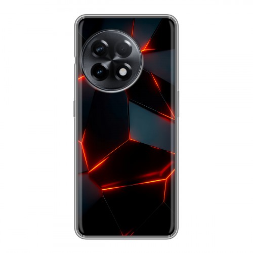 Дизайнерский силиконовый чехол для OnePlus 11R Яркие абстракции