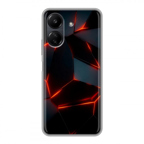 Дизайнерский силиконовый чехол для Xiaomi Poco C65 Яркие абстракции