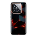 Дизайнерский силиконовый чехол для Xiaomi 14 Pro Яркие абстракции