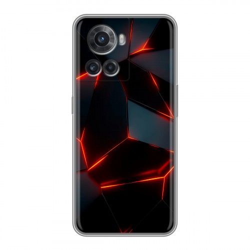 Дизайнерский силиконовый чехол для OnePlus Ace Яркие абстракции