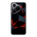 Дизайнерский силиконовый чехол для Huawei Pura 70 Яркие абстракции