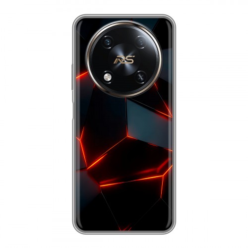 Дизайнерский силиконовый чехол для Itel RS4 Яркие абстракции