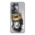 Дизайнерский силиконовый чехол для OnePlus Nord N30 SE 5G Лев с короной