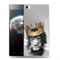 Дизайнерский пластиковый чехол для Lenovo Vibe X2 Лев с короной