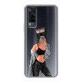 Полупрозрачный дизайнерский пластиковый чехол для Vivo Y31 Женские принты