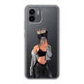 Полупрозрачный дизайнерский силиконовый чехол для Xiaomi Redmi A2 Женские принты