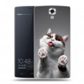 Дизайнерский силиконовый чехол для Homtom HT7 Коты