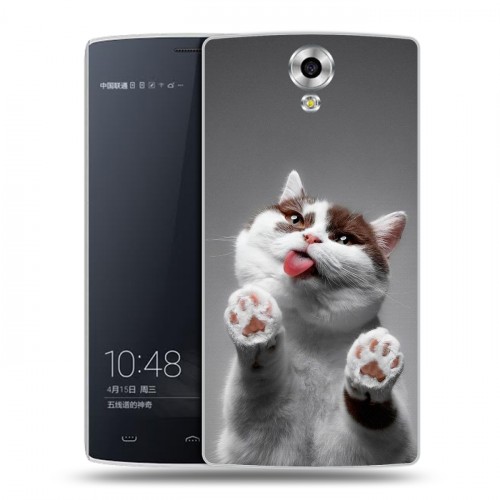 Дизайнерский силиконовый чехол для Homtom HT7 Коты