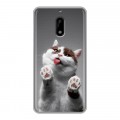 Дизайнерский пластиковый чехол для Nokia 6 Коты