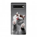Дизайнерский силиконовый чехол для Google Pixel 6 Коты