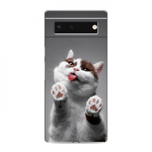 Дизайнерский силиконовый чехол для Google Pixel 6 Коты