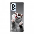 Дизайнерский силиконовый чехол для Samsung Galaxy A23 Коты