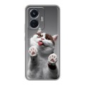 Дизайнерский силиконовый чехол для Vivo T1 Коты