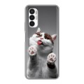 Дизайнерский силиконовый чехол для Tecno Pova 3 Коты
