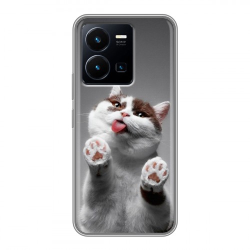 Дизайнерский силиконовый чехол для Vivo Y35 Коты
