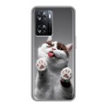 Дизайнерский силиконовый чехол для OPPO A57s Коты