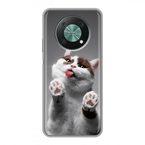 Дизайнерский силиконовый чехол для Huawei Nova Y90 Коты