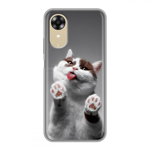 Дизайнерский силиконовый чехол для OPPO A17k Коты