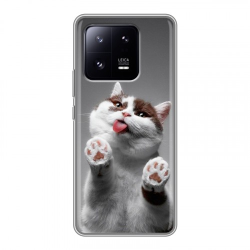 Дизайнерский силиконовый чехол для Xiaomi 13 Pro Коты