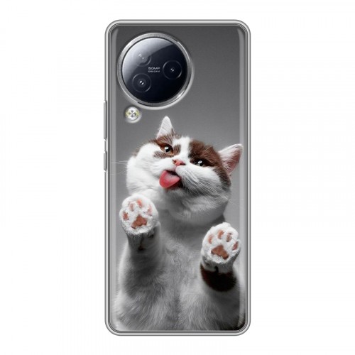 Дизайнерский силиконовый чехол для Xiaomi Civi 3 Коты