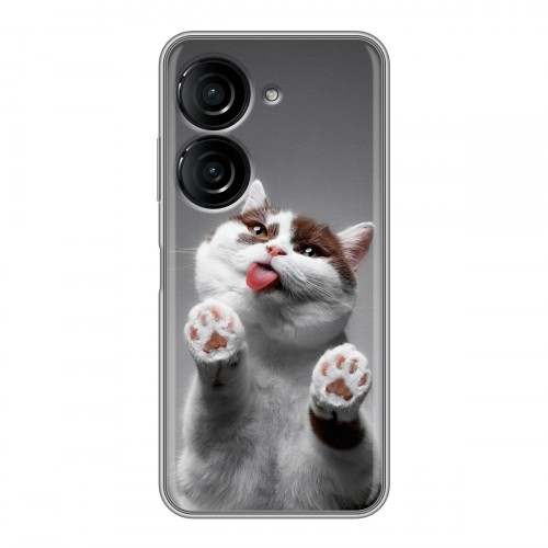 Дизайнерский силиконовый чехол для ASUS ZenFone 9 Коты