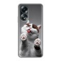 Дизайнерский пластиковый чехол для OPPO A58 4G Коты