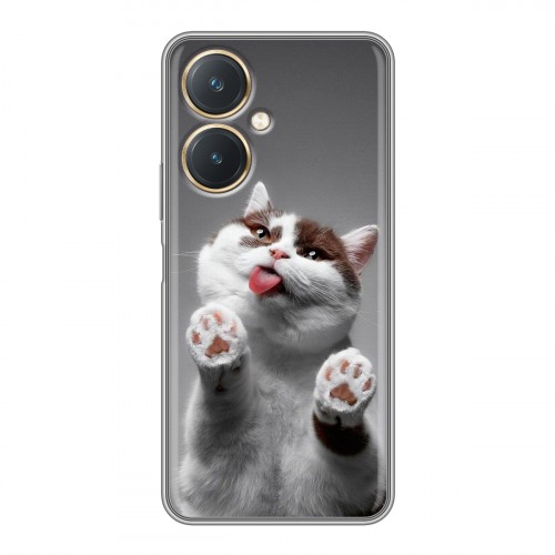 Дизайнерский силиконовый чехол для Vivo Y27 4G Коты
