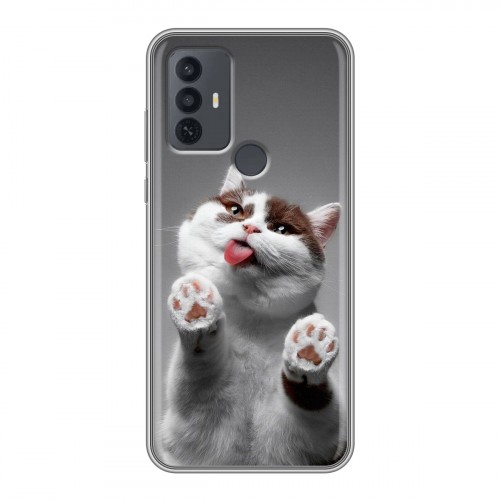 Дизайнерский силиконовый чехол для TCL 30E Коты
