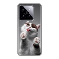 Дизайнерский силиконовый чехол для Xiaomi 14 Коты