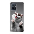 Дизайнерский силиконовый чехол для Vivo Y55 5G Коты