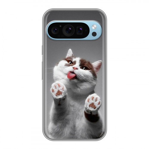 Дизайнерский силиконовый чехол для Google Pixel 9 Коты