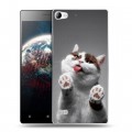 Дизайнерский пластиковый чехол для Lenovo Vibe X2 Коты