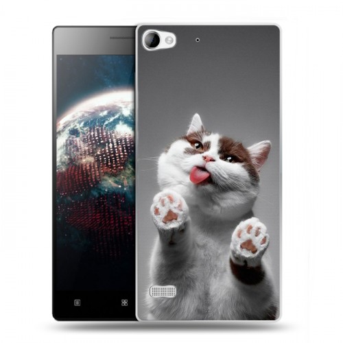Дизайнерский пластиковый чехол для Lenovo Vibe X2 Коты