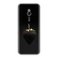 Дизайнерский силиконовый чехол для Nokia 230 Черная клубника