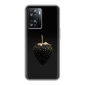 Дизайнерский силиконовый чехол для OPPO A57s Черная клубника