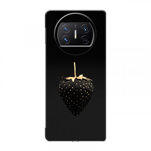 Дизайнерский пластиковый чехол для Huawei Mate X3 Черная клубника