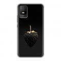 Дизайнерский силиконовый чехол для TCL 403 Черная клубника