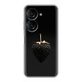 Дизайнерский силиконовый чехол для ASUS ZenFone 9 Черная клубника