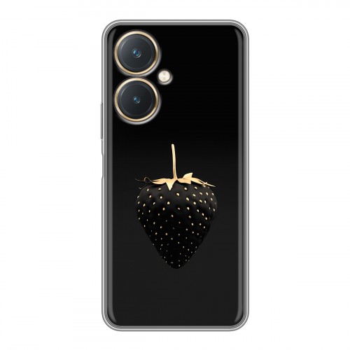 Дизайнерский силиконовый чехол для Vivo Y27 4G Черная клубника