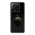 Дизайнерский силиконовый чехол для Xiaomi 13T Черная клубника