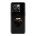 Дизайнерский силиконовый чехол для OnePlus 10T Черная клубника