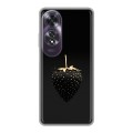 Дизайнерский силиконовый чехол для OPPO A60 Черная клубника