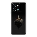 Дизайнерский силиконовый чехол для Vivo Y28 Черная клубника