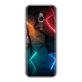Дизайнерский силиконовый чехол для Nokia 230 Абстракция неон