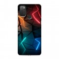 Дизайнерский силиконовый чехол для Alcatel 3L (2021) Абстракция неон